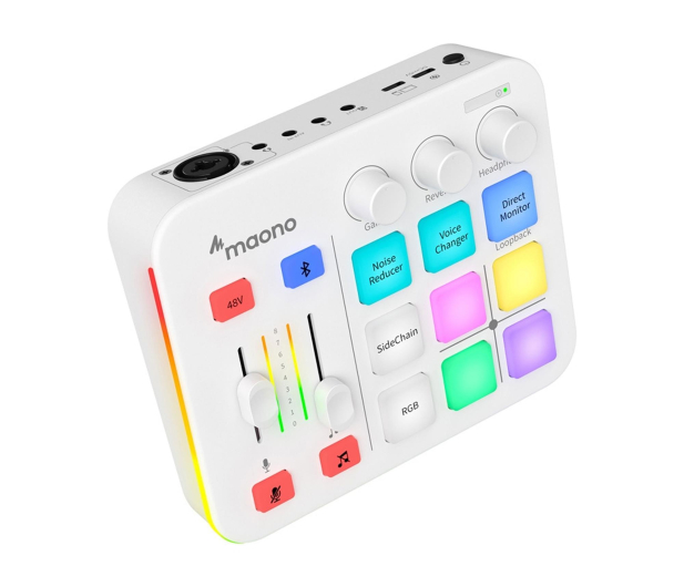 MAONO Karta dźwiękowa Maono G1 Neo (biała) - 1417754 - zdjęcie 6
